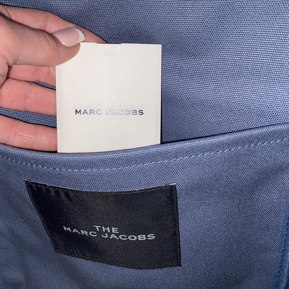 🔥🔥🔥💯MARC JACOBS THE BACKPACK 🎒 IN SHADOW BLUE 💯🔥🔥♥️♥️ - Picture 8 of 10